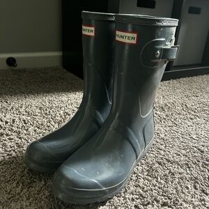Hunter Classic Grey Rain Boots